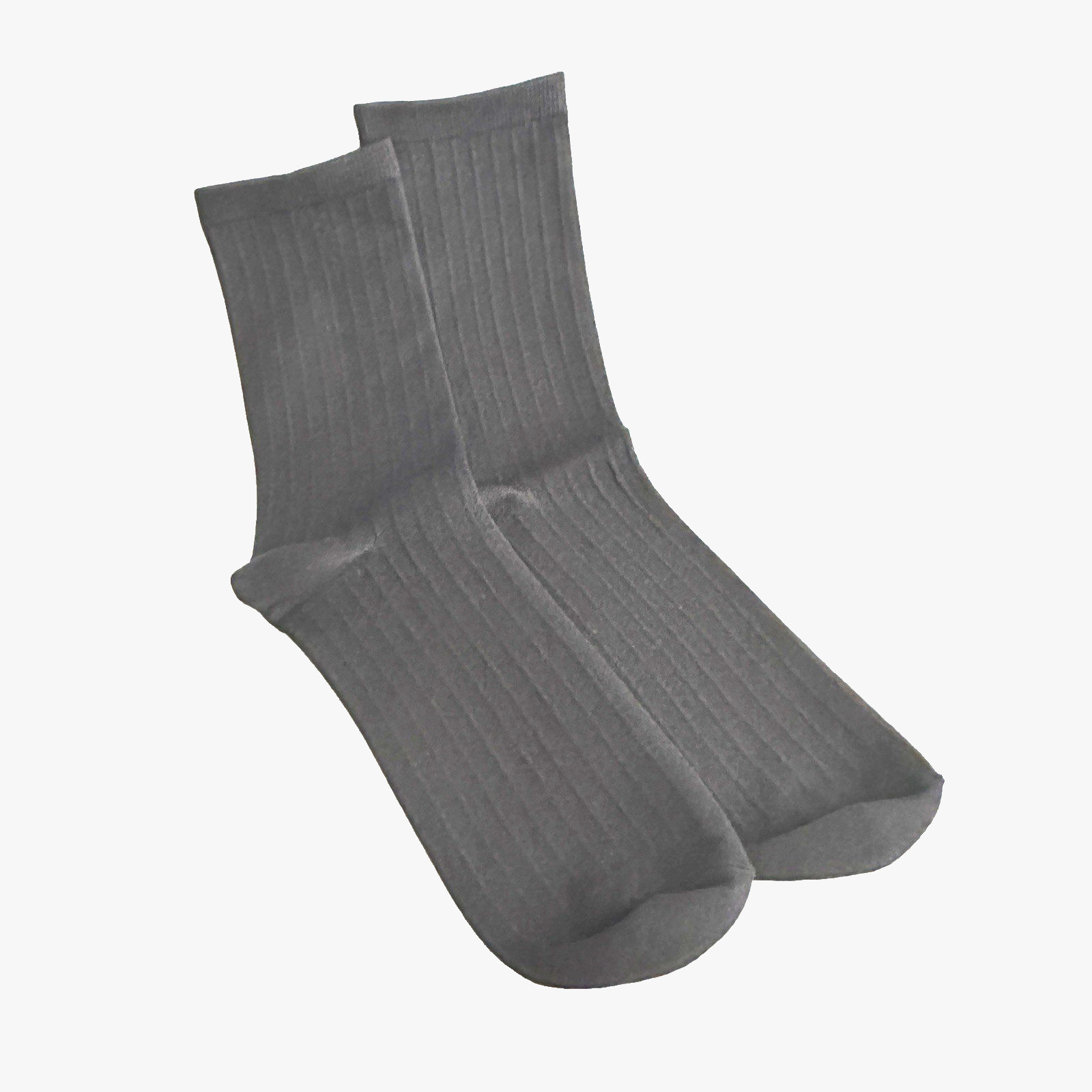 Compression Tube Socks Large Black Ribbed Hosiery Sports Nylon Footwear Women