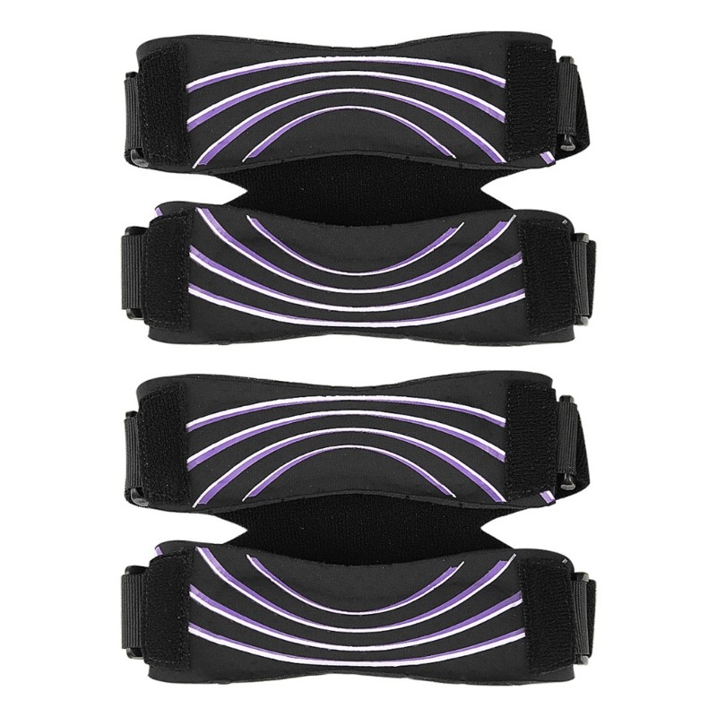 Silicone Padded Adjustable Patella Support Strap for Basketball Baseball Soccer