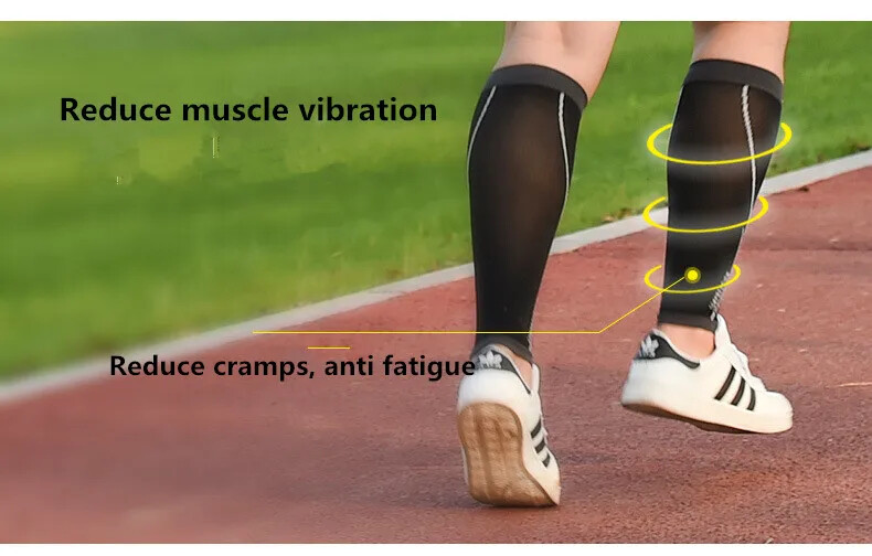 1Pair Leggings Protective Sports Compression Calf Sleeve Safety Breathable Warm