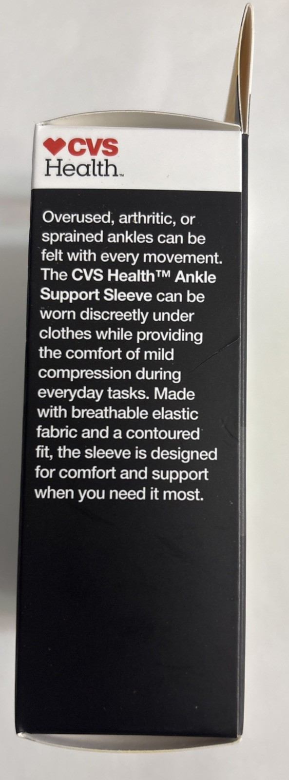 CVS Ankle Support Sleeve Medium Mild Compression