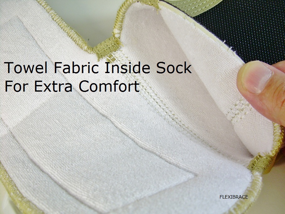 Plantar Fasciitis Night Splint Sock Sleeve Tendonitis Heel Spurs By FLEXIBRACE