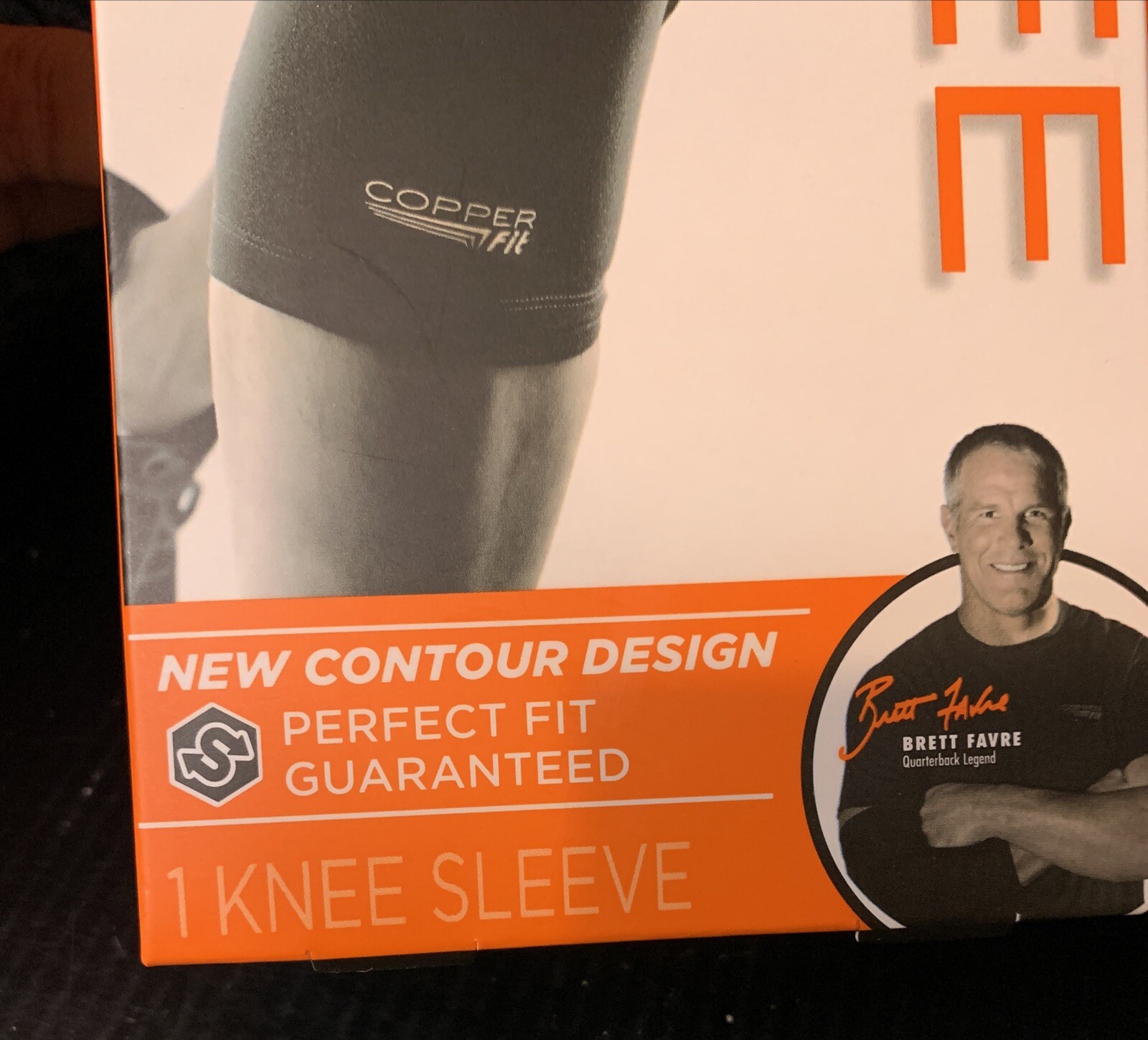 Copper Fit Freedom Copper Infused Knee Compression Sleeve M 13”-14” Wicking