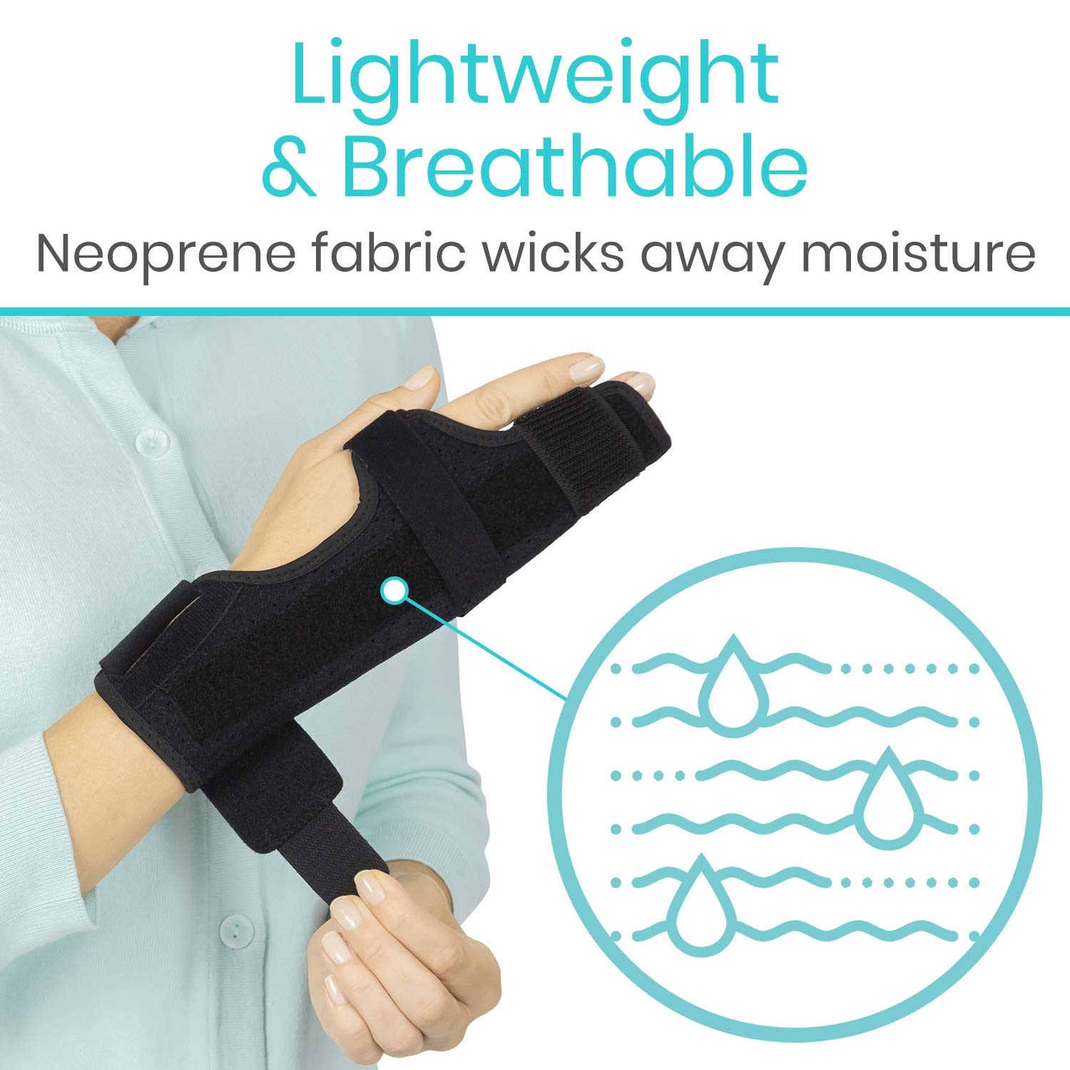 Metacarpal Splint Hand Brace Boxer Fracture Splint Adjustable Two Finger Brace