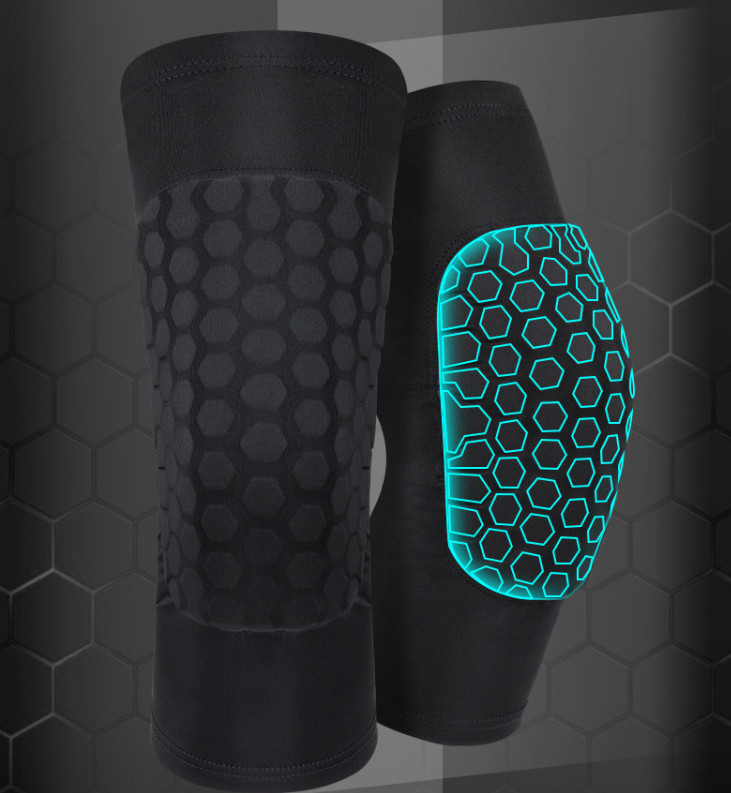 Crashproof Protective Gear Youth Men Basketball Knee Pads Compression Leg Sleeve