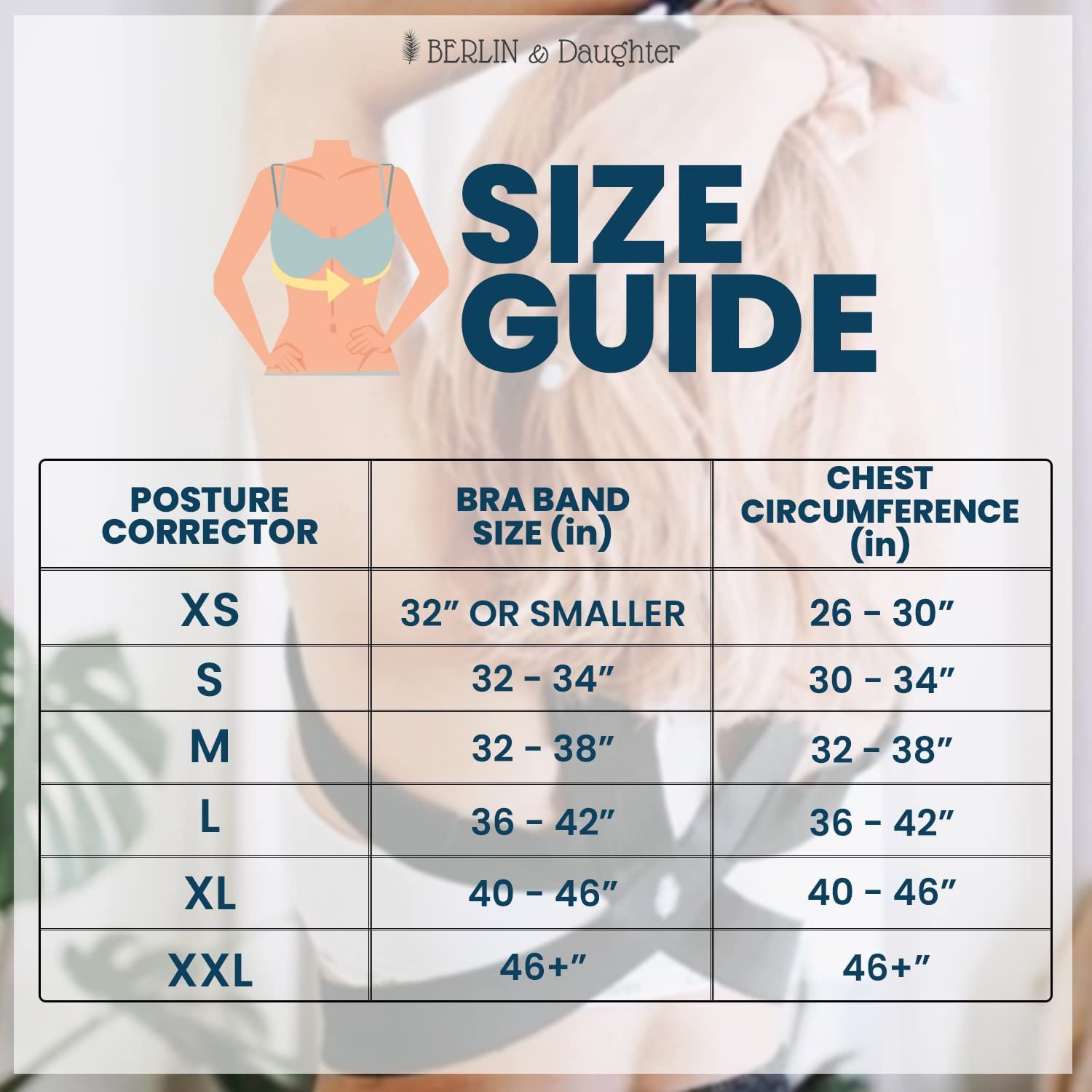Posture Corrector – Fully Adjustable Breathable X-Small (Pack of 1), Black