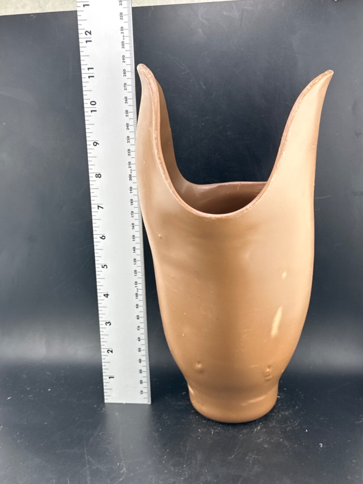 Below knee prosthetic socket. Not for medical use, left