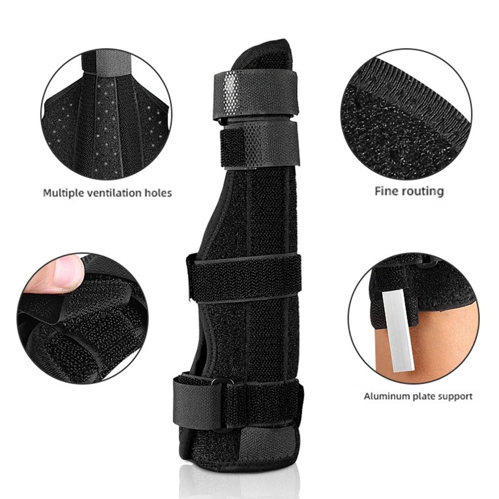 Boxer Finger Splint Adjustable Finger Brace Fracture Broken Finger Support Pinky