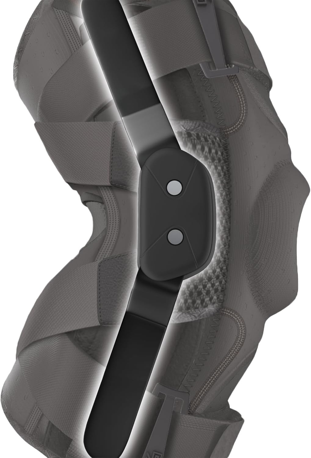 Knee Brace, Compression Knee Brace for Men & Women, Hinged Knee Brace with Side