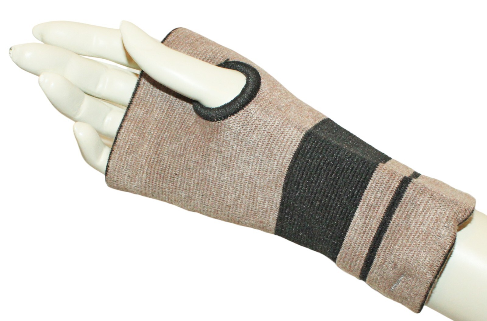 Adult Wrist Compression Zippered Support Bamboo + Magnet Therapy – One Size