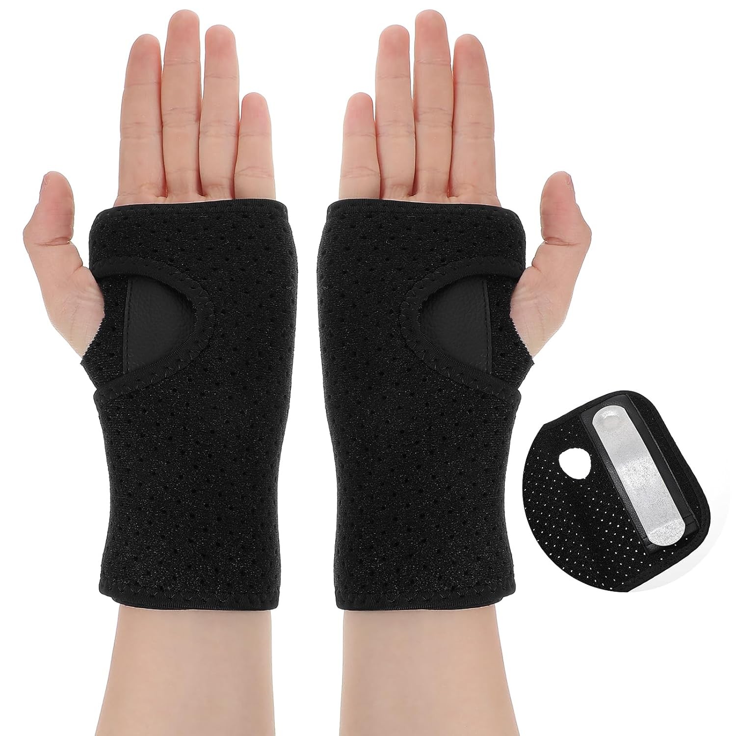2*Wrist Brace Carpal Tunnel Wrist Splint Night Support for Women Men Pain Relief