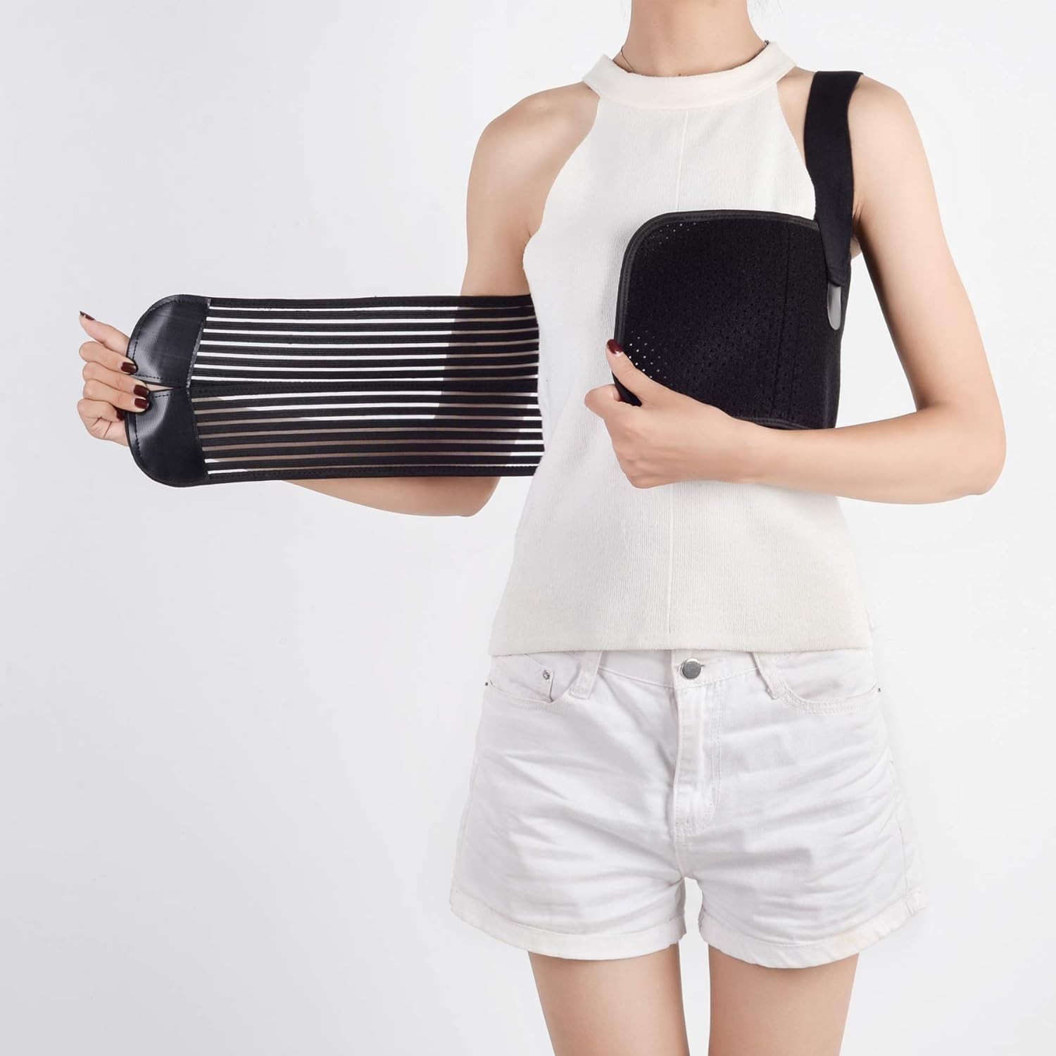 Broken Rib Brace, Rib Belt for Men and Women, Rib Cage Protector Wrap Rib Bel