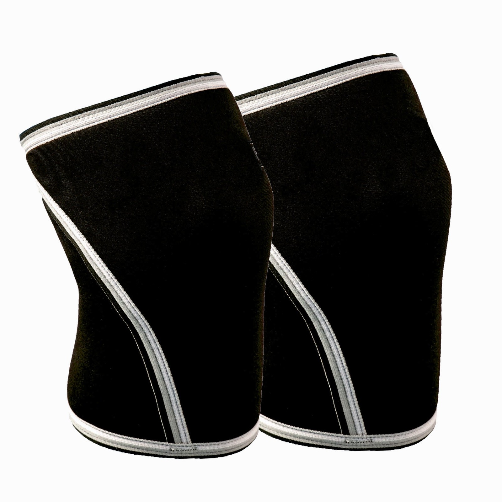 Knee Sleeves (1 Pair) 7mm Neoprene Thick 3D Compression XX-Large, Black