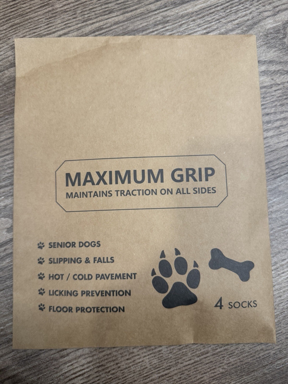 Dog knee brace for hind and rear legs (size M)