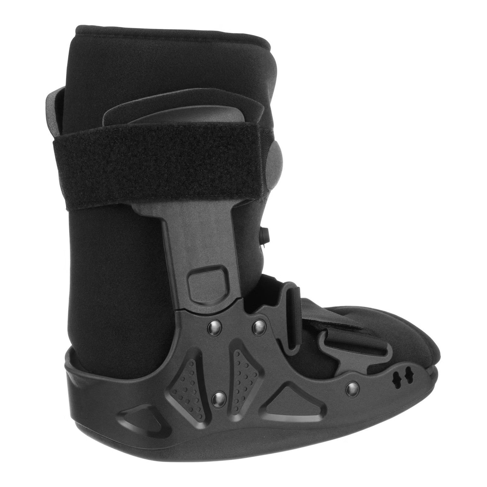McKesson Black Air Walker Boot Small Hook and Loop for Either Foot 155-79-95523