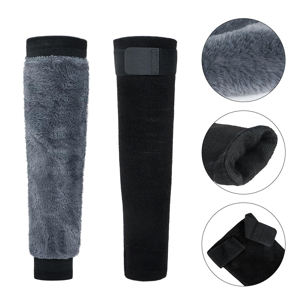 Winter Warm Knee Braces Thick Plush Pad Sleeve Thermal Warmer Cycling Ski