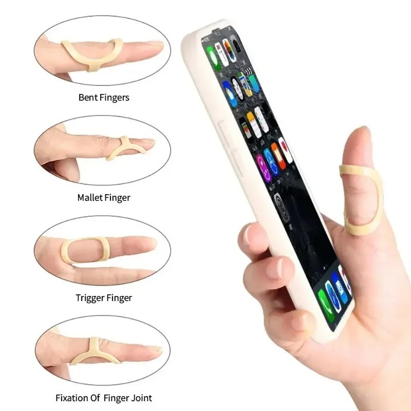 1 PCS Oval Finger Splints Trigger Finger Kit for Size 1 – 14 US