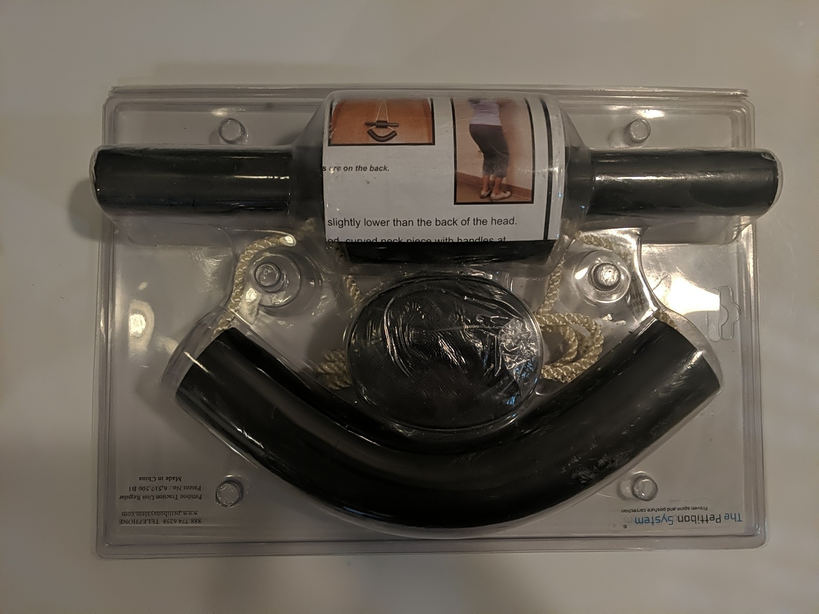 Pettibon System Traction Cervical Device Neck Over the Door Stretch Decompress