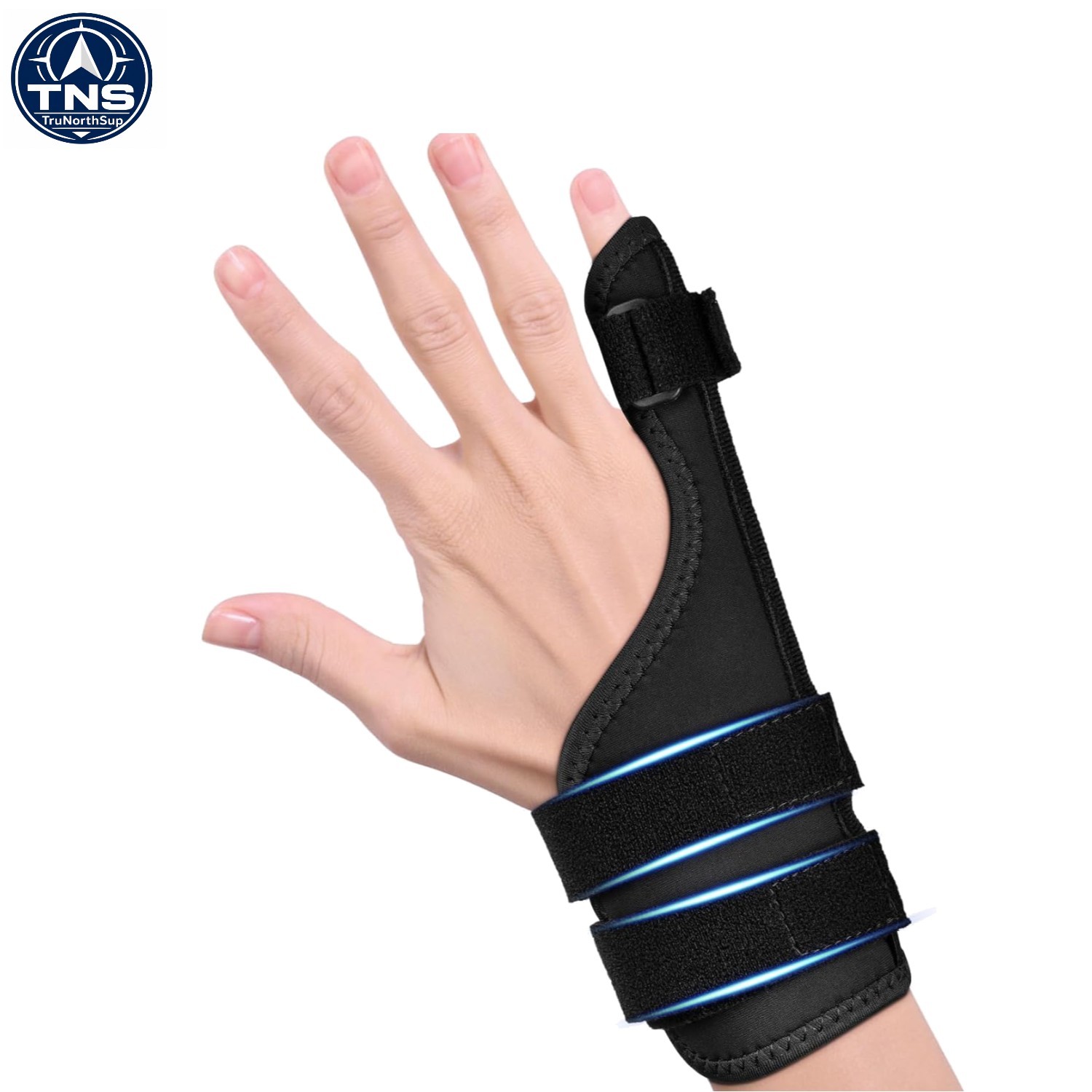 Pinky Finger Splint Adult One Size Neoprene Adjustable Lightweight Black for …