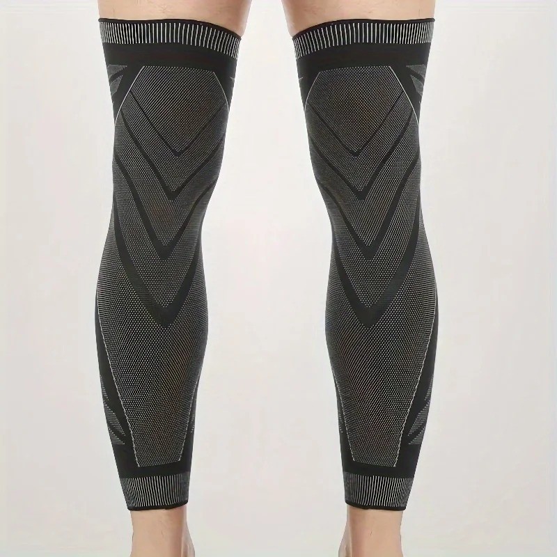 Leg Support Brace With Strap Thigh High Compression Sleeve Socks Pain Relief US