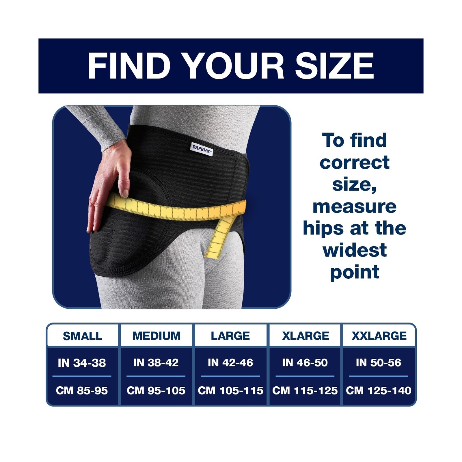 Active Hip Protector Belt Fall Fracture Injury Prevention Hip Pads for Elderl…