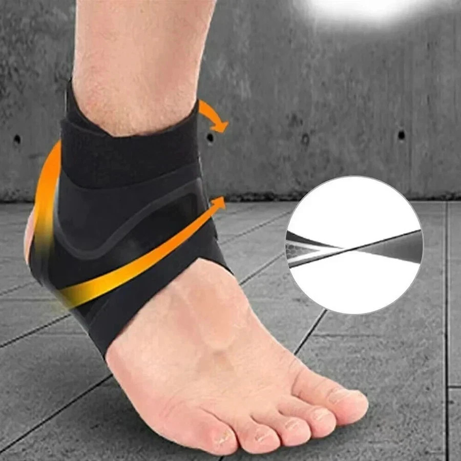 Ankle Brace Support Compression Sleeve Pain Relief Plantar Fasciitis Foot Wrap