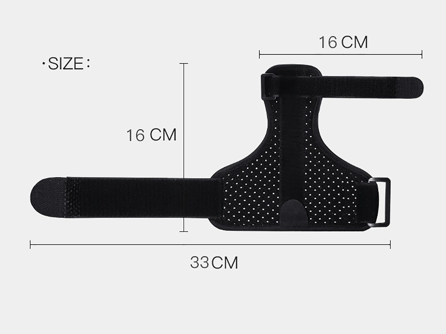 Thumb Support Splint Adjustable Thumb Stabilizer Left Right Hand Black