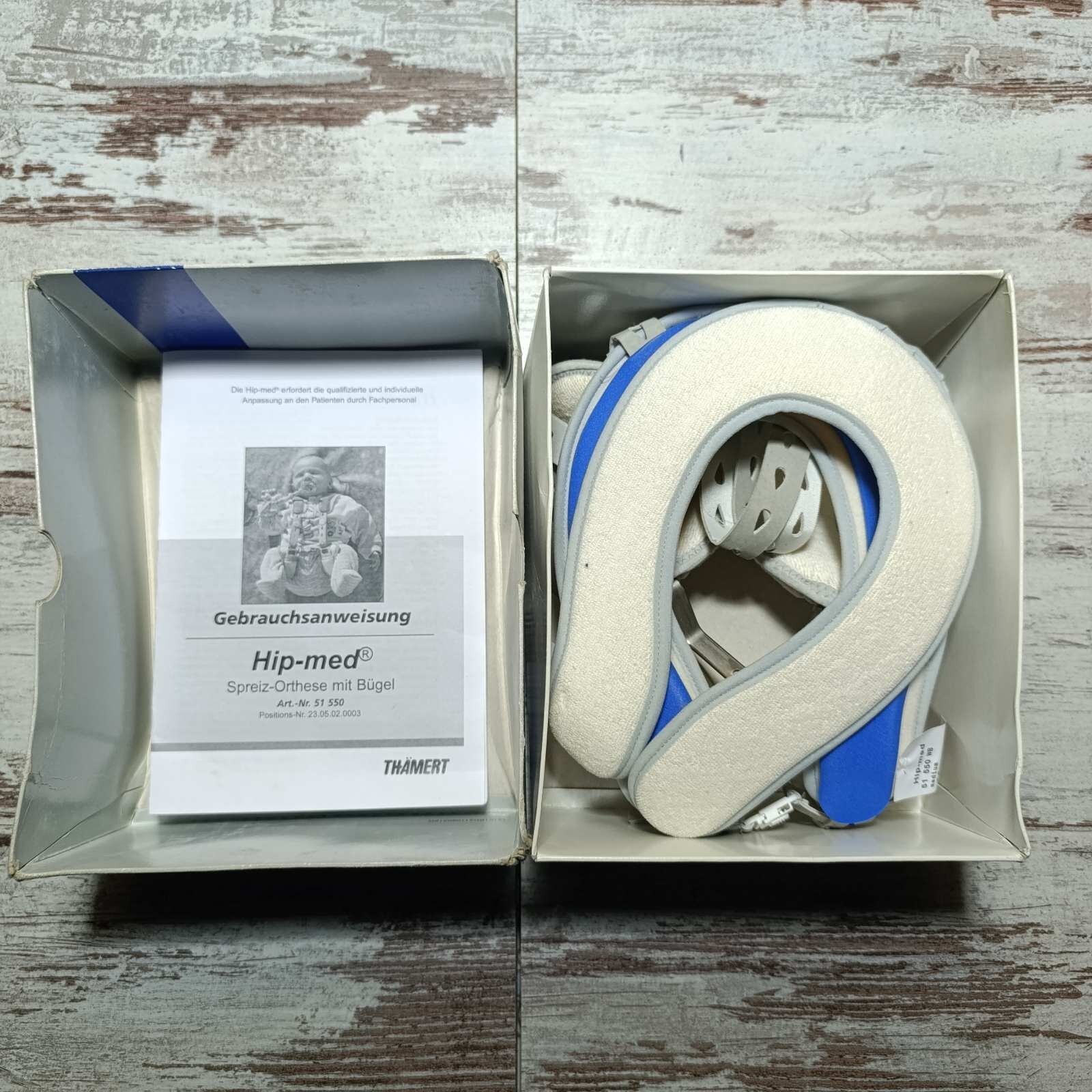 Medium size Thuasne Hip-Med Hip abduction harness Flexion abduction splint