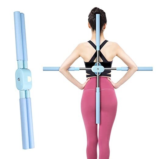 Posture Corrector, Yoga Sticks Stretching Tool, Yoga Training and Back Tool