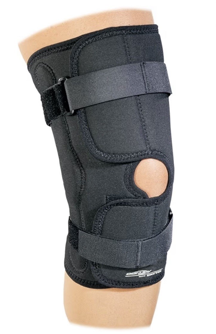 ULN DonJoy Drytex Sport Hinged Knee Wraparound Adjustable Fit | SMALL