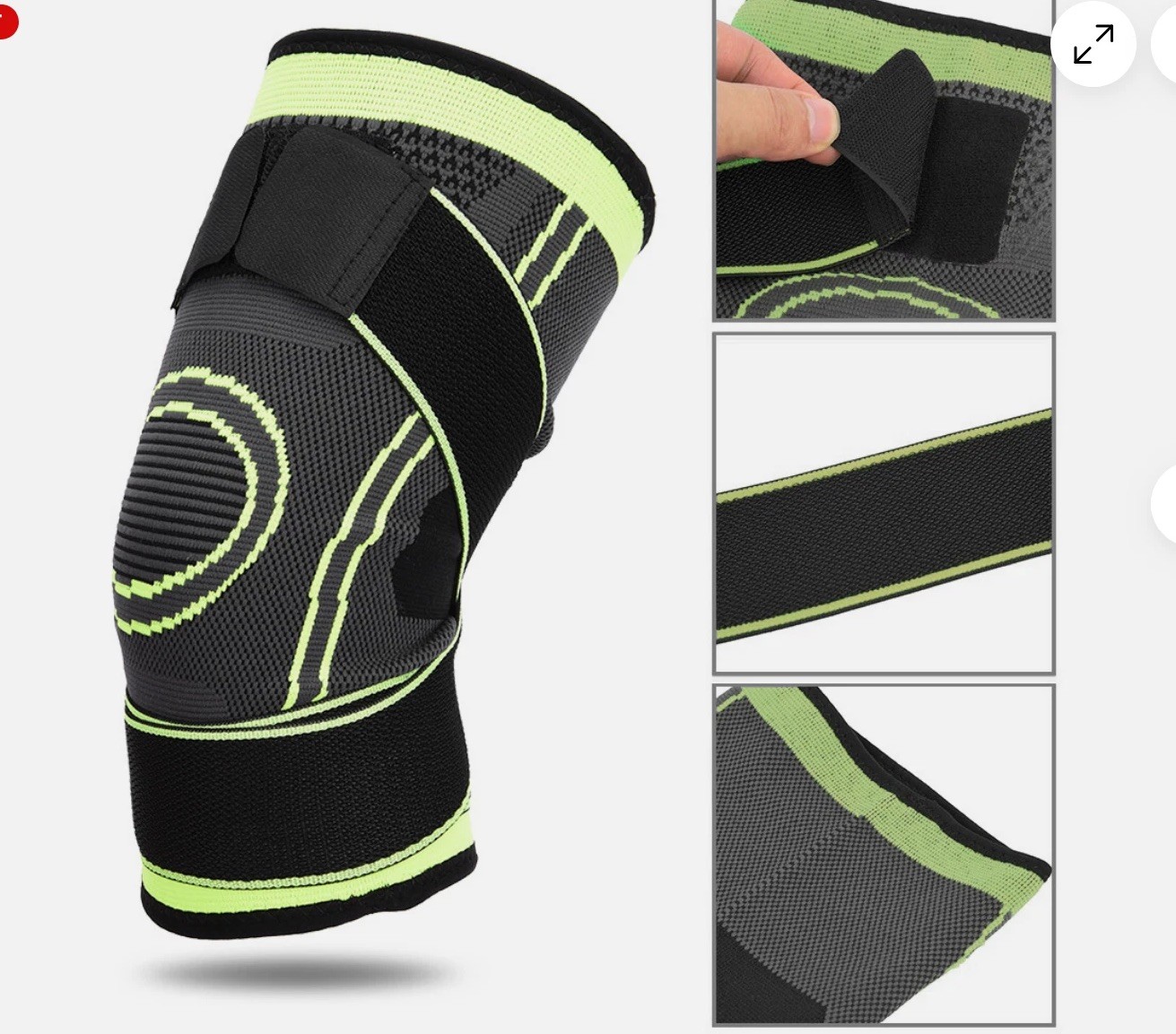 2 PC Outdoor Exercise Protection Knee support Sport CH