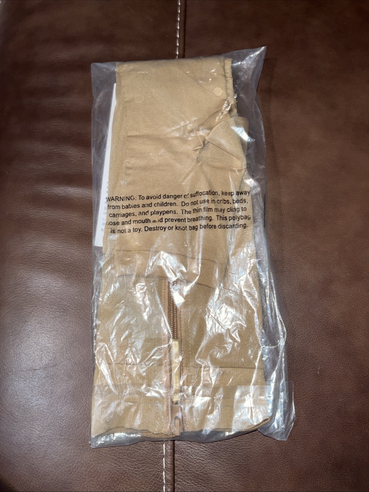 Silver StepsTM EZ Zip Open Toe Compression Socks, 20-30 mmHg, New Sz XL Beige