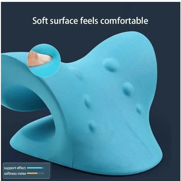 Neck Shoulder Stretcher Relaxer Cervical Chiropractic Traction Device Massage
