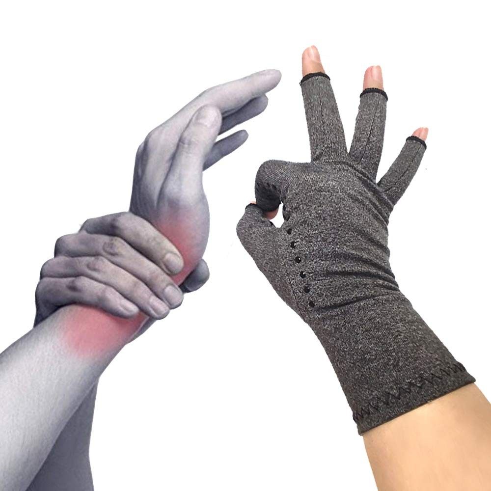 Compression Arthritis Gloves Fingerless Compression Gloves for Arthritis