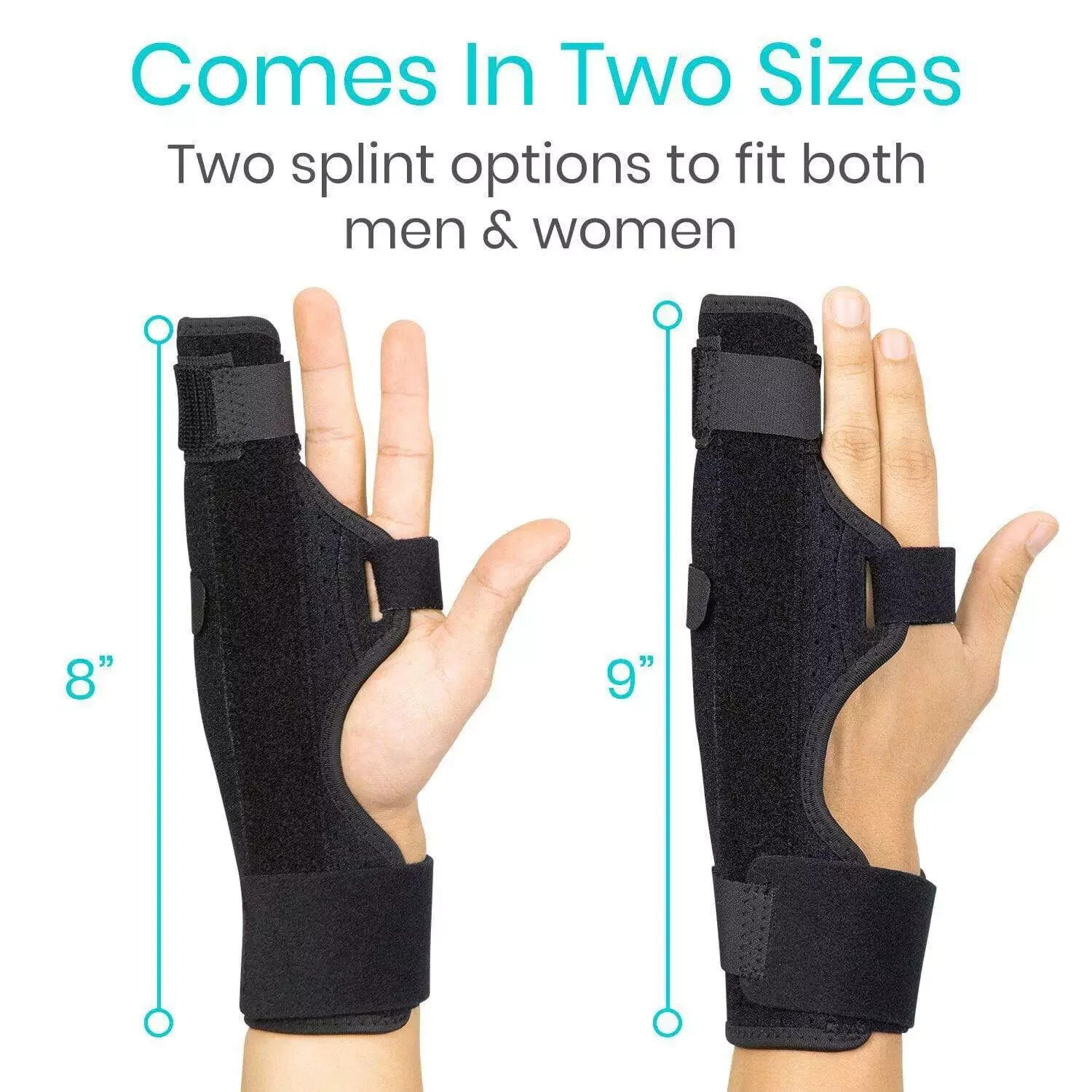 FDA Boxer Splint Stabilizing the 4 and 5 Finger, Fits Right Or Left Hand