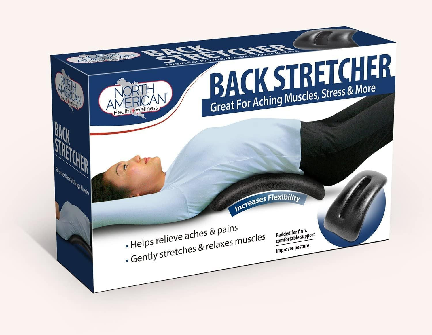 North American Healthcare – Arched Back Stretcher – Great for Back Stretch and U