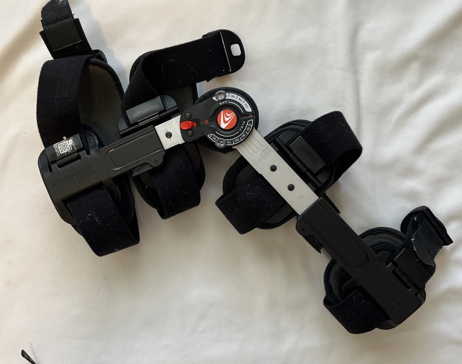 Breg T Scope Knee Brace Post Op Hinged Adjustable Left Right Universal Adult