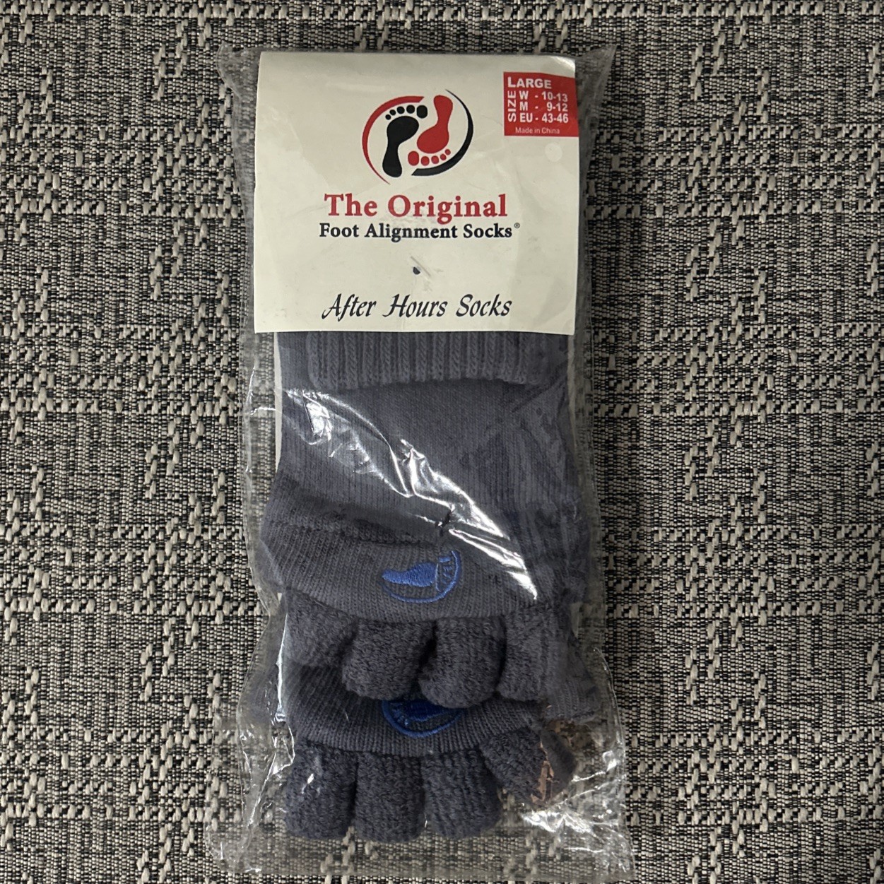 Foot Aligment Socks – Relaxation & Foot Relief Dark Gray SIZE LARGE
