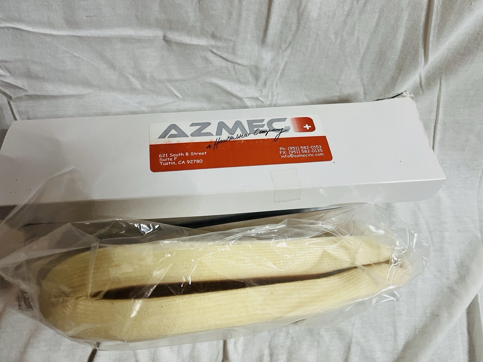 Azmec Foam Neck Brace Adjustable Size XL Made In USA Brand New