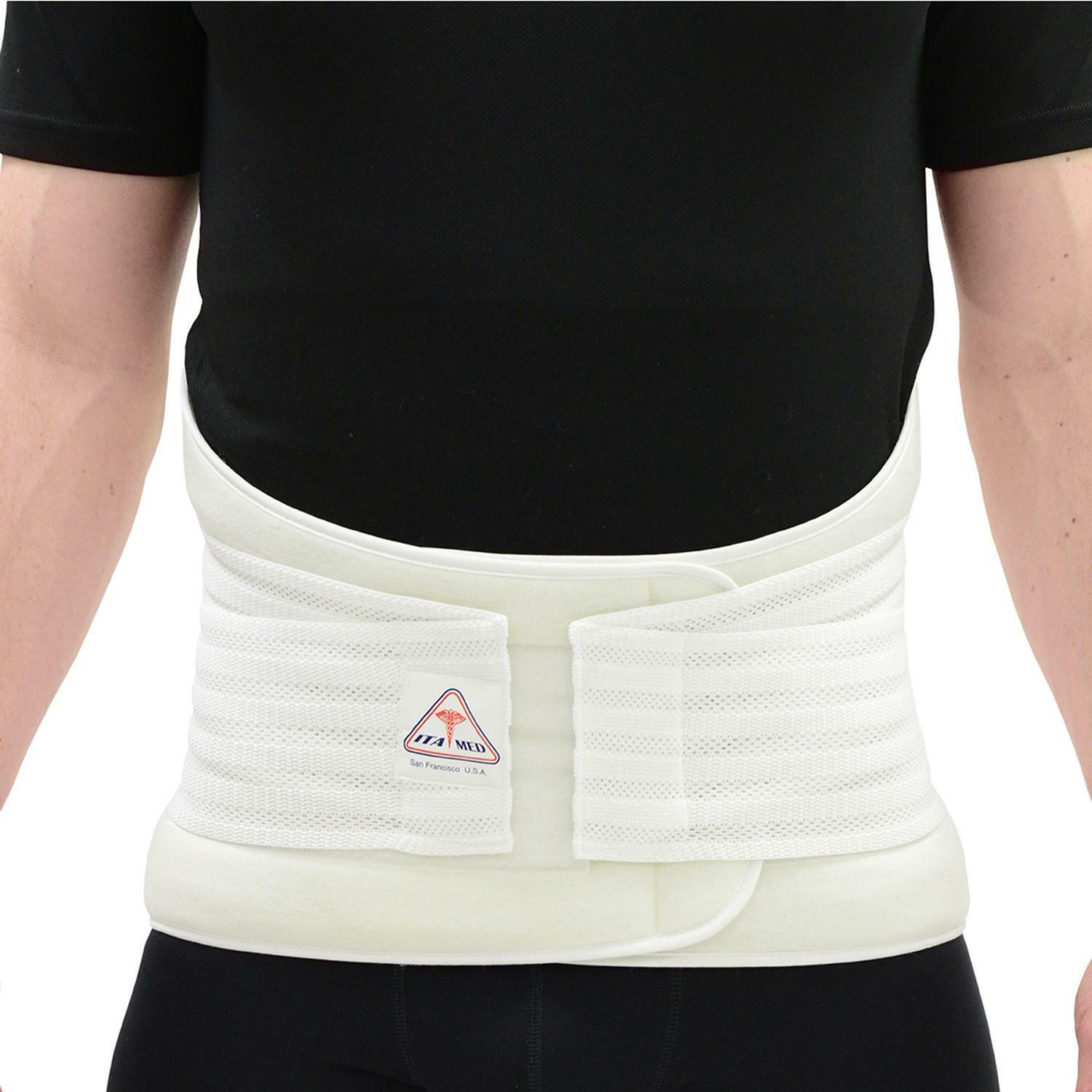 ITA-MED Extra Strong Lumbosacral Support – 12″ Wide – Made in USA