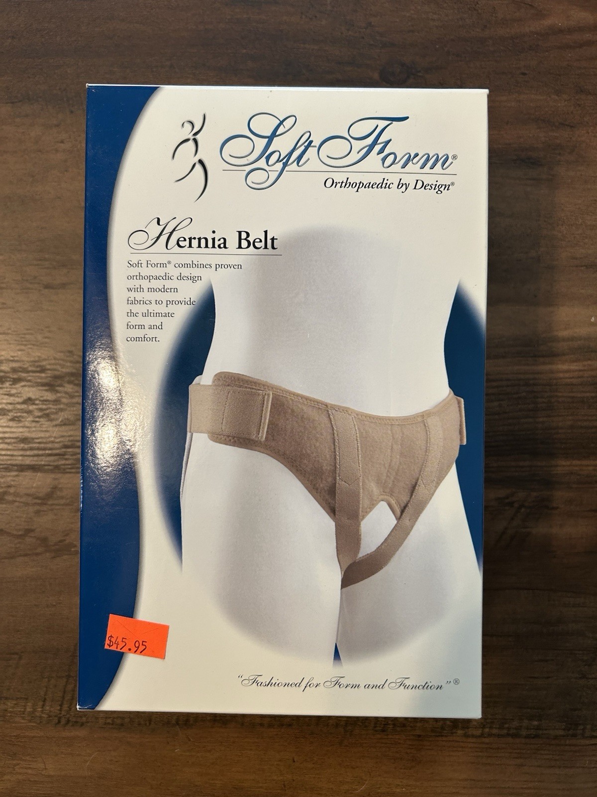 FLA Orthopedics Soft Form Hernia Belt Beige Size Small New In Box