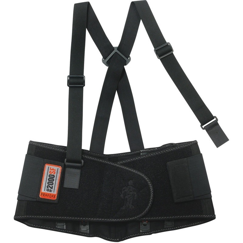 Adjustable Back Support Belt Non-Conductive Stickies Unique V-Shaped Design New