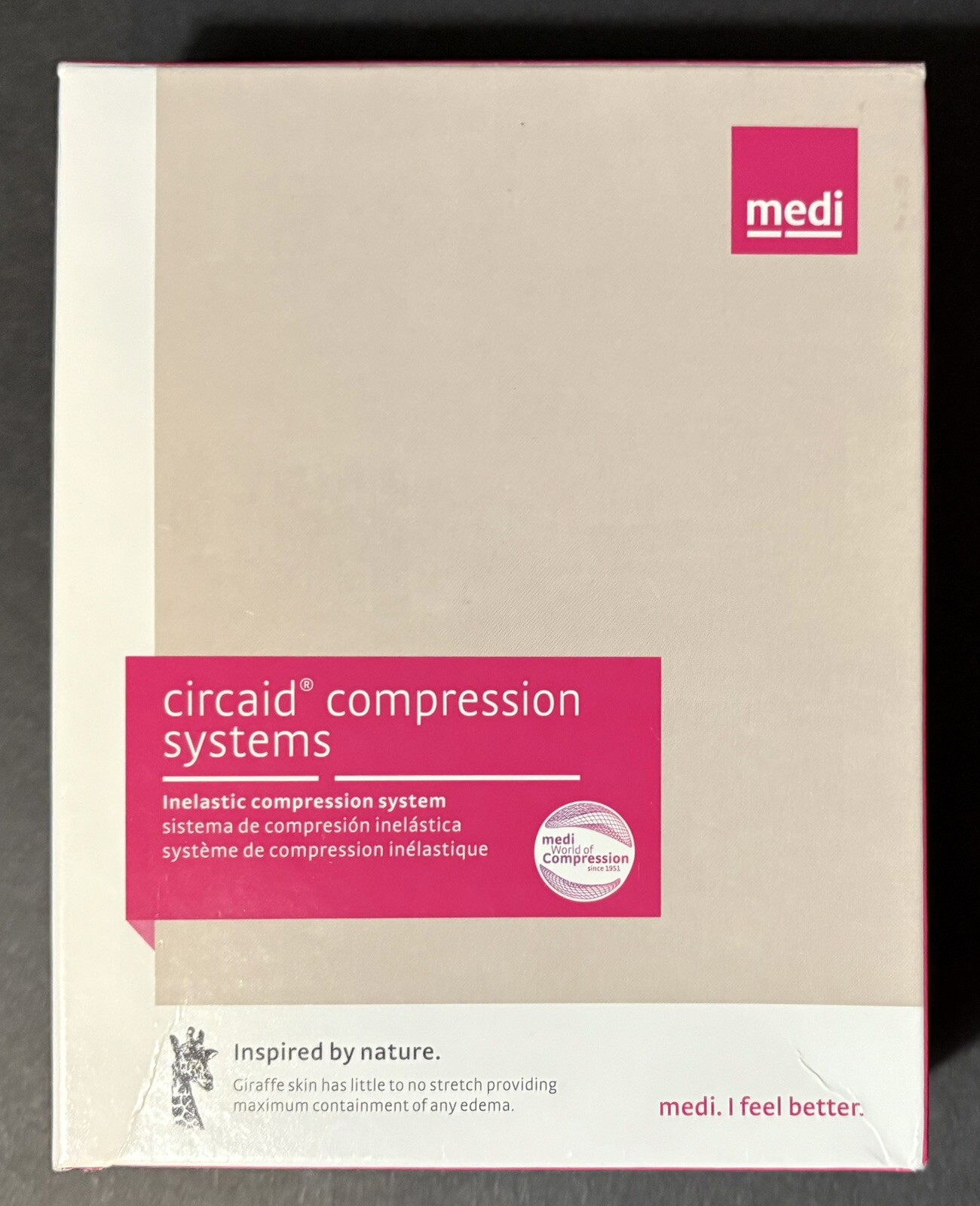 MEDI Circaid Compression Juxtafit Essentials Hand Wrap Medium-Left Hand NOB