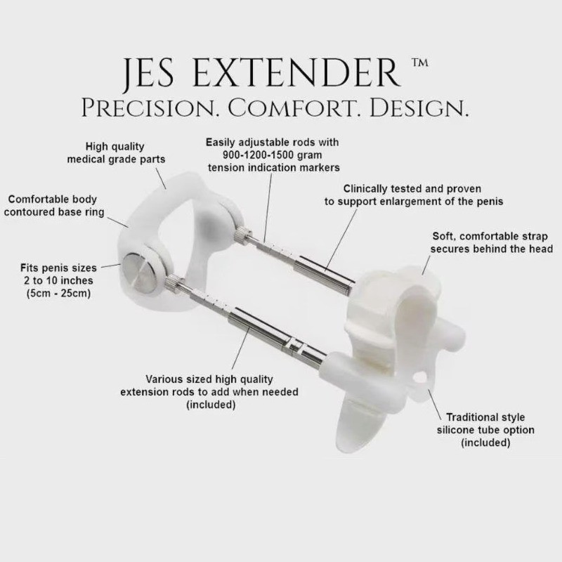 Male Extender Traction Device Growth Physical Training Pro Stretcher Enlarger
