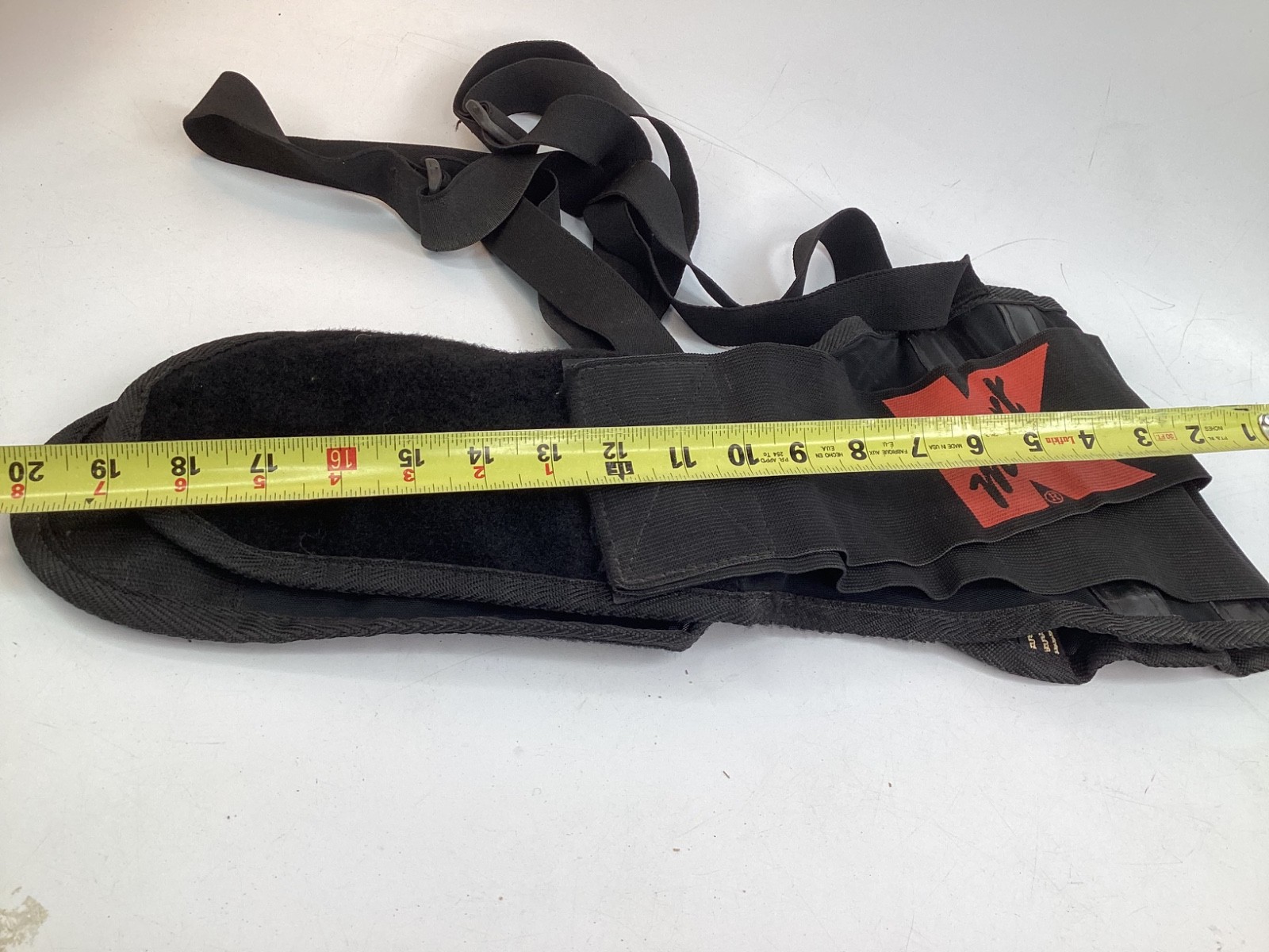 Weider Industrial Style Back Support – Black – Size XL 45-49 Waist