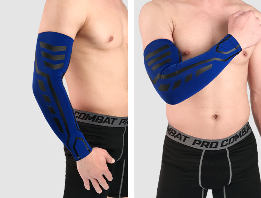 1pc Copper Compression Sleeve Joint Fit Arthritis Arm Gym Elbow Support Brace