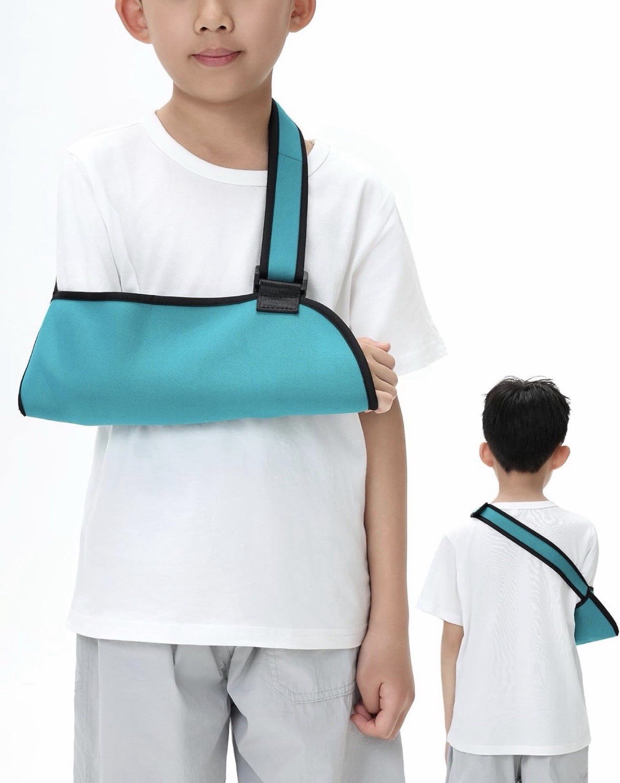 Kids Arm Sling for Broken Fractured Bones Elbow Wrist Injury, Pediatric Arm