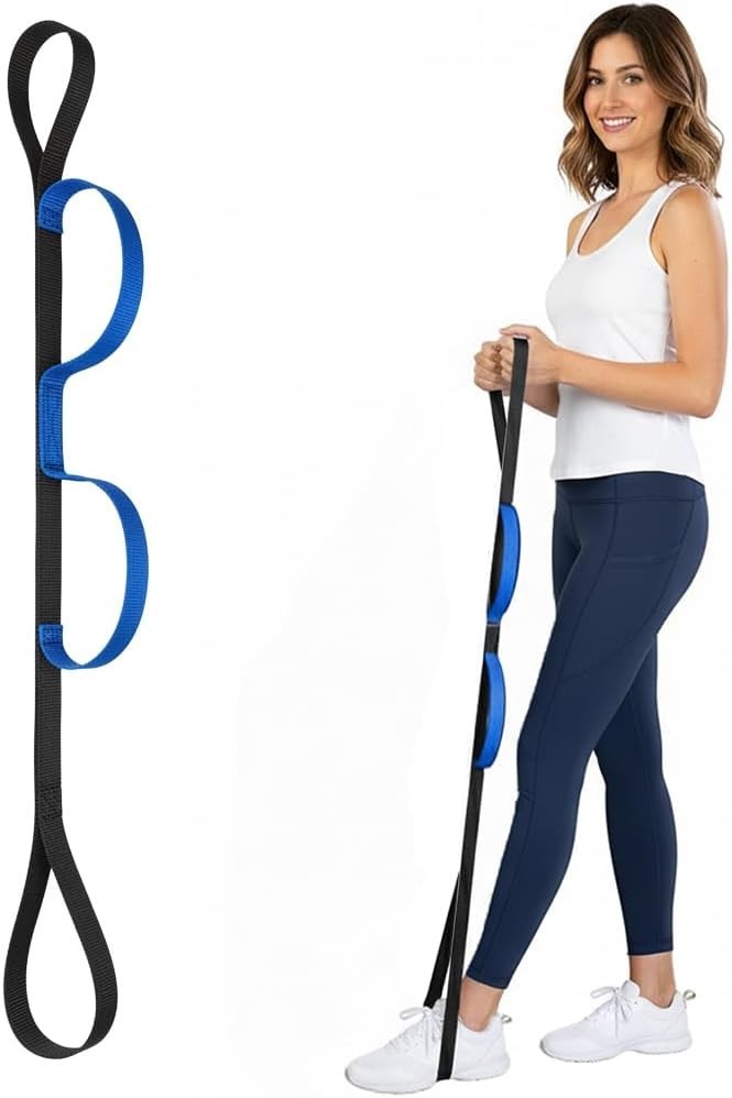42 Inch Leg Lifter Strap Hand Grip Adult Senior Elderly,Long Legs Mobility aids