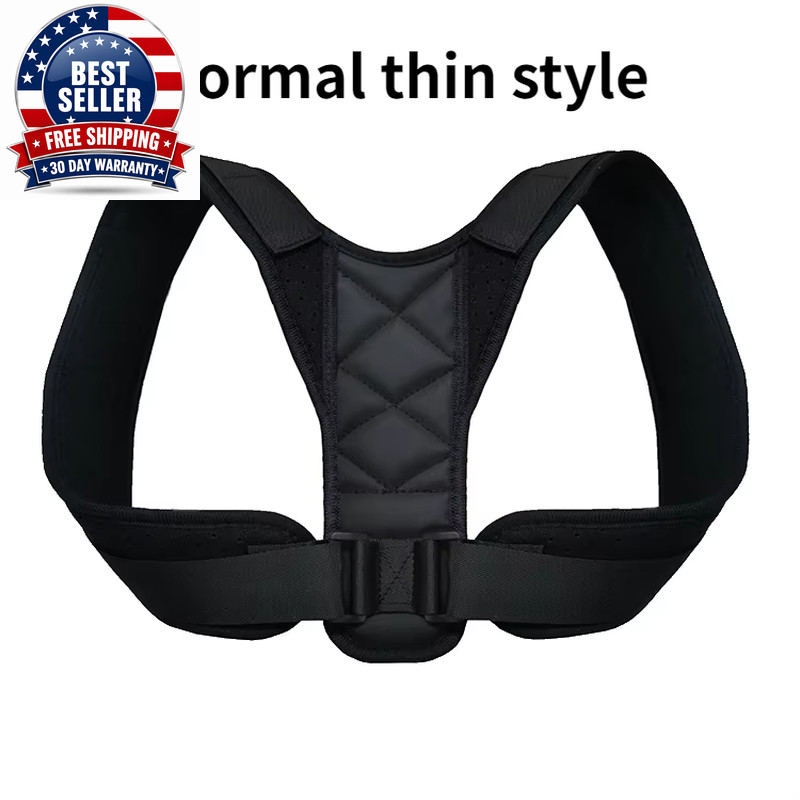 Adjustable Back Shoulder Posture Corrector Belt Clavicle Spine Support Reshape Y