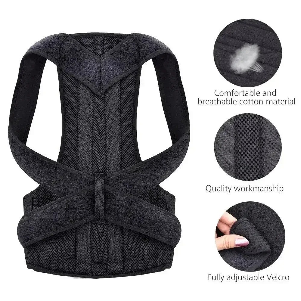 Scoliosis & Kyphosis Corrector Posture Brace for Men Women Student Adult