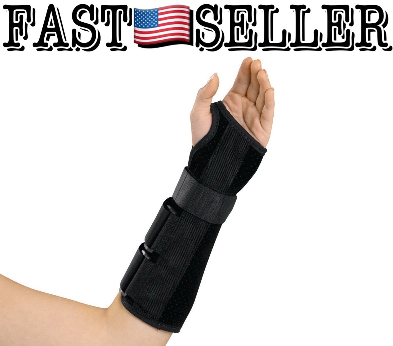Curad Medline Wrist and Forearm Splint, Left, Medium (ORT18110LM)